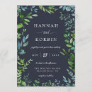 Recherche de cadre bleu marine invitations Moderne