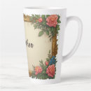 Recherche de cadre vintage tasses Floral