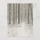 Recherche de scène de neige cartes postales Arbres