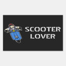 Recherche de scooters vintages autocollants Vélo