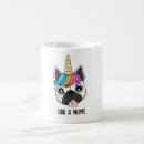 Recherche de licorne drôle tasses Coloré