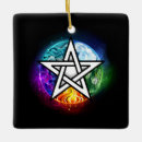 Recherche de wiccan ornements Pentagramme