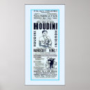 Recherche de vintage houdini posters Rétro