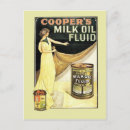 Recherche de boîte de lait cartes postales Vintage