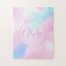 Recherche de en pastel puzzles Bleu