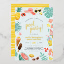 Recherche de ananas tropical invitations Pour elle