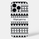 Recherche de motif tribal coques Noir