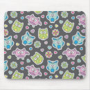 Recherche de hibou bébé tapis souris Bleu