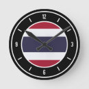 Recherche de thaïlandais horloges Drapeau