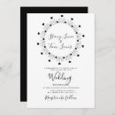 Recherche de cadre de coeur invitations Noir et blanc