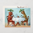 Recherche de tea time cartes postales Vintage