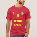 Recherche de équipe espagnole tshirts Football
