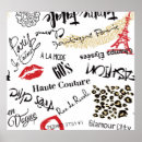 Recherche de paris chic posters Mode