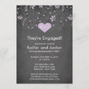 Recherche de coeurs pourpres invitations Violet