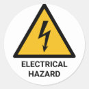 Recherche de avertissement de danger autocollants Haute tension