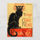 Recherche de steinlen cartes postales Conversation noir
