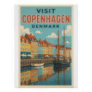 Recherche de copenhague posters De voyage vintage