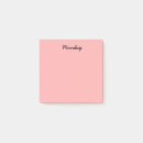 Recherche de jours de la semaine post its Simple