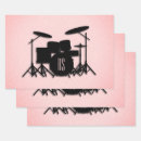 Recherche de musicien papier cadeau Percussion