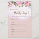 Recherche de daddy baby shower Aquarelle