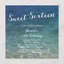 Recherche de ocean 16ans anniversaire invitations Fête
