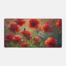 Recherche de fleurs champ tapis souris Peinture à l'huile