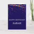 Recherche de confettis vœux cartes Célébration