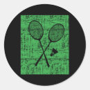 Recherche de humour vintage autocollants Humour de badminton
