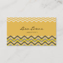 Recherche de zigzag jaune cartes visite Tendance