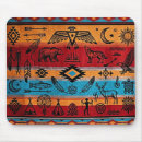 Recherche de art tribal tapis souris Coloré