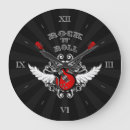 Recherche de musique rock horloges Illustration