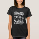 Recherche de anniversaire 1969 tshirts Drôle