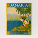 Recherche de jamaïque puzzles Vintage