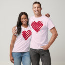 Recherche de point rouge tshirts Rétro