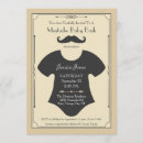 Recherche de coup de moustache invitations Bébé