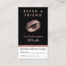 Recherche de lèvres cartes visite Élégant