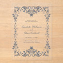 Recherche de cadre baroque invitations Victorien