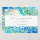 Recherche de bleu turquoise mariage invitations Chic