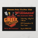 Recherche de maître de gril invitations Barbecue