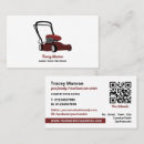 Recherche de tondeuses cartes visite Customer