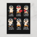 Recherche de humeur cartes postales Amoureux du café