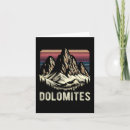 Recherche de dolomites vœux cartes Randonnée