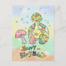 Recherche de anniversaire tortues cartes postales Mignon