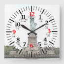 Recherche de statue de liberté horloges Repère