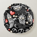Recherche de monstres mignons coussins Halloween