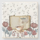 Recherche de livres vintages dessous de verres Fleurs