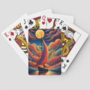 Recherche de clair lune de jeux de cartes Nuit