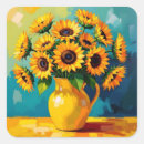 Recherche de peinture tournesol autocollants Contenu générationnel