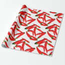 Recherche de nourriture épicée papier cadeau Chili