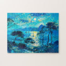 Recherche de impressionniste français puzzles Bleu